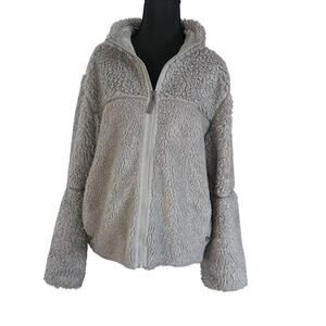 Patagonia Synchilla Zip Up Jacket-Light Gray-Size L